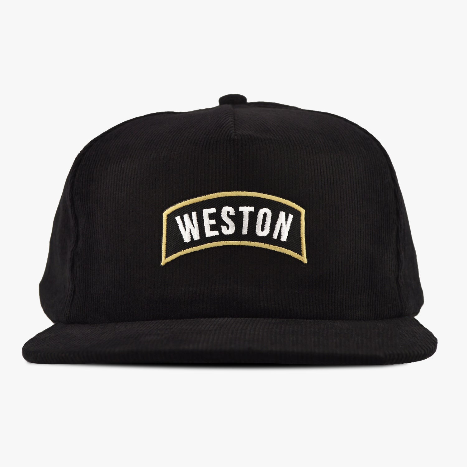 Navy Corduroy Snapback - Weston Hat Co